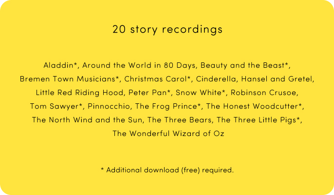 20 story recordings